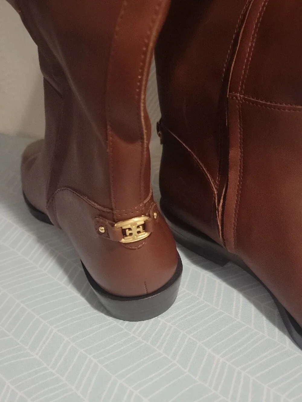 Sam Edelman Tall Brown Leather Over-the-Knee Boots
